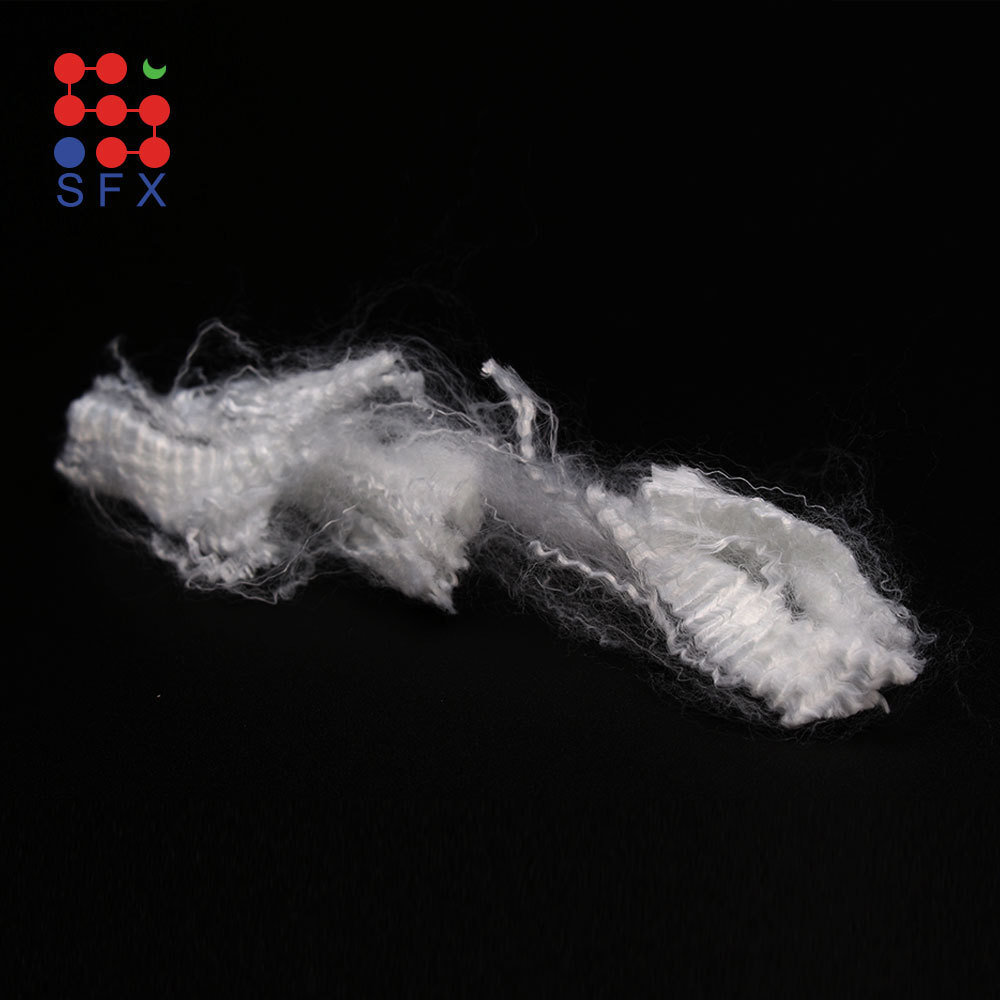 Durable And Sturdy 15D 64Mm Textile Raw Material Custom Morden Drum White Terylene Cotton SFX Polyester Staple Fiber