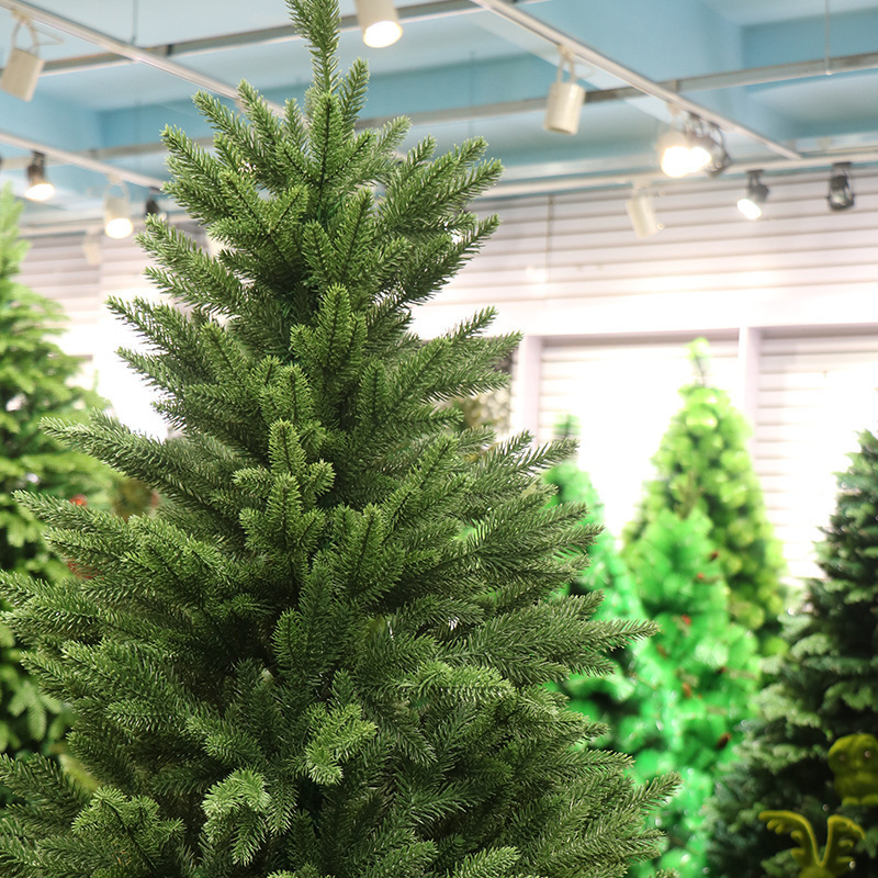 Cheaper OEM Custom Xmas Tree 2ft 3ft 4ft 5ft 6ft 7ft 8ft 9ft 10ft Luxury Density Decor Whole Artificial Christmas Tree Full PE