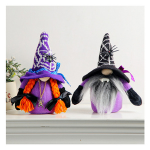 Spider Bat Party Decor Faceless Dwarf Doll Decoration Ornaments Halloween Gnomes