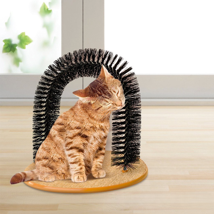 Purrfect Arch Cat Brush Brush Hair Comb Scratch Cat Toy Cat Accessories