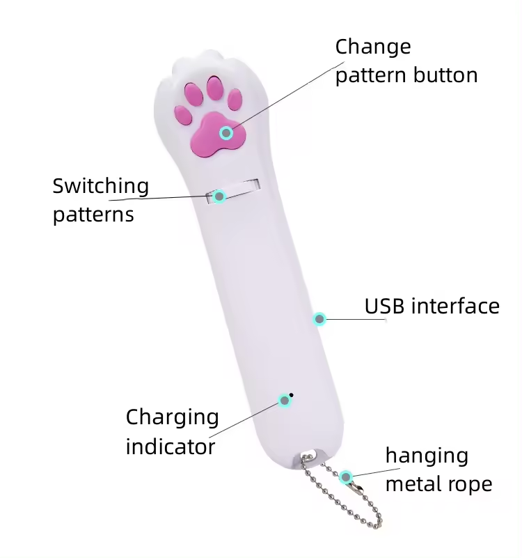 Shengfreng Cat Laser Toy LED Pointer for Cats and Dogs Pet Interactive Toy