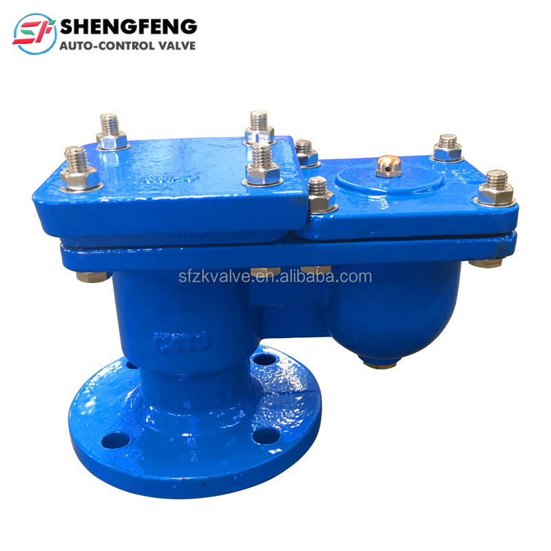 Ductile iron GGG50 PN16 quick automatic air pressure release valve