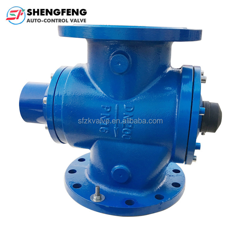 ZL47F PN16 ductile iron hydraulic water flow control valve