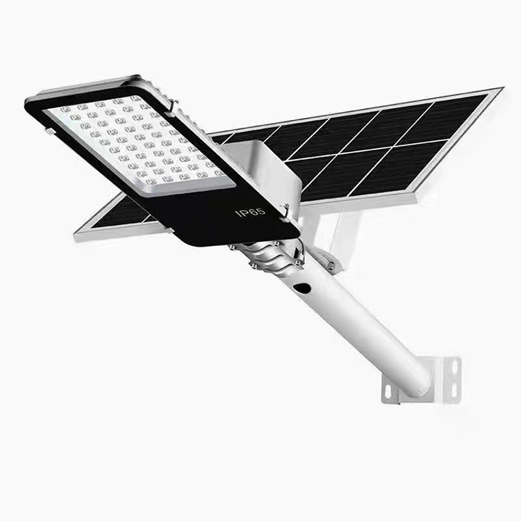 High Power All In Two Solar Street Light Bright Led Waterproof Night Lighting Lamp For Road