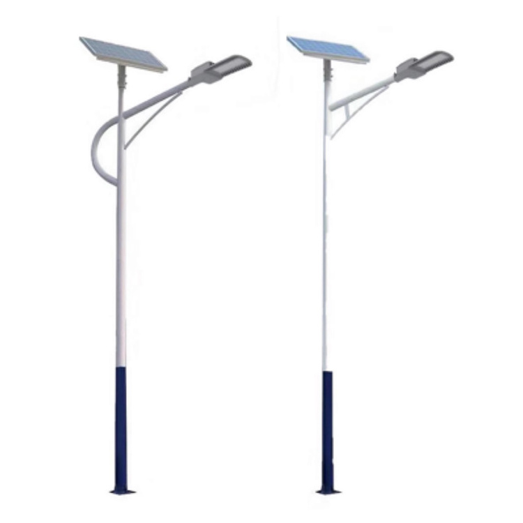 High Power All In Two Solar Street Light Bright Led Waterproof Night Lighting Lamp For Road