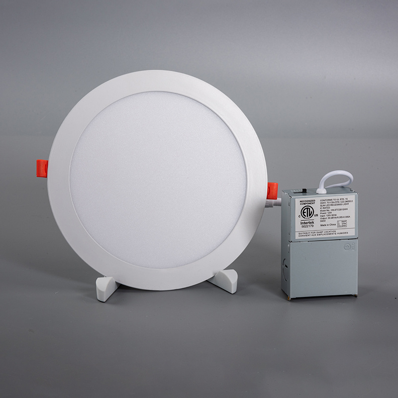 High Quality Led Ceiling Light 4 Inch Recessed Led Panel Lighting ETL FCC Certified With Junction Box For North America