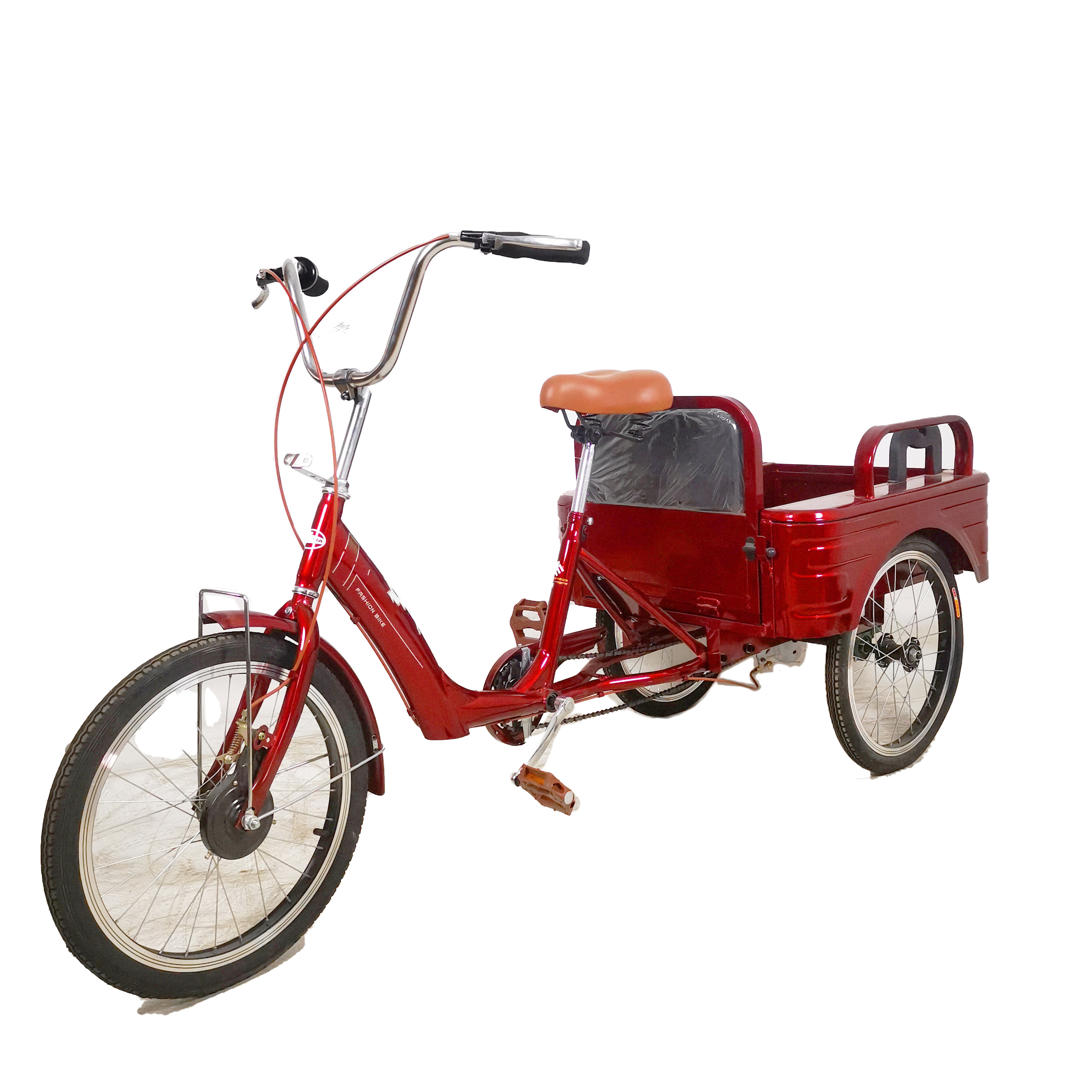 OEM Custom Adult Tricycle Bicycle Three Wheels 20 Inch Bike adult tricycle/three wheel bicycle/passenger  tircycleLM-022