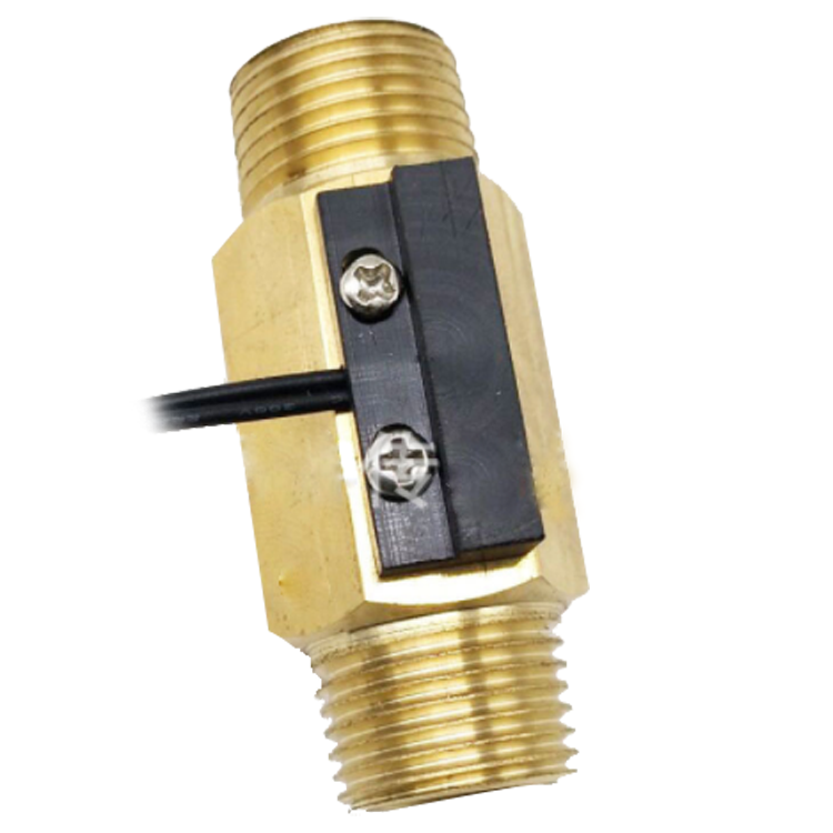 FS-5CM Brass Magnetic Water Flow Switch With Two Wire 1/2