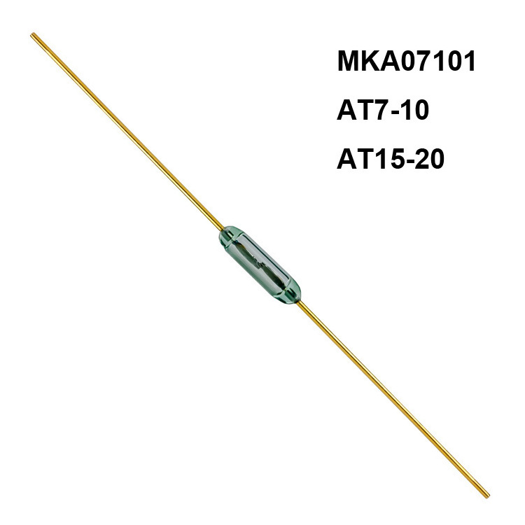 7mm RMCIP MKA07101 AT20-25 Normally Open Reed Switches Sensor With Glass Envelope