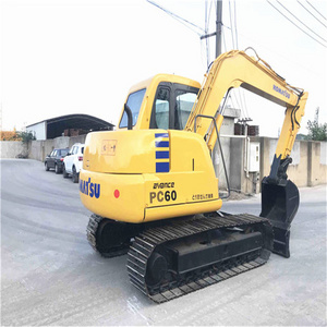 Used komatsu excavator PC60-7,used komatsu pc60-7 mini hydraulic crawler excavator for sale,original japanese brand