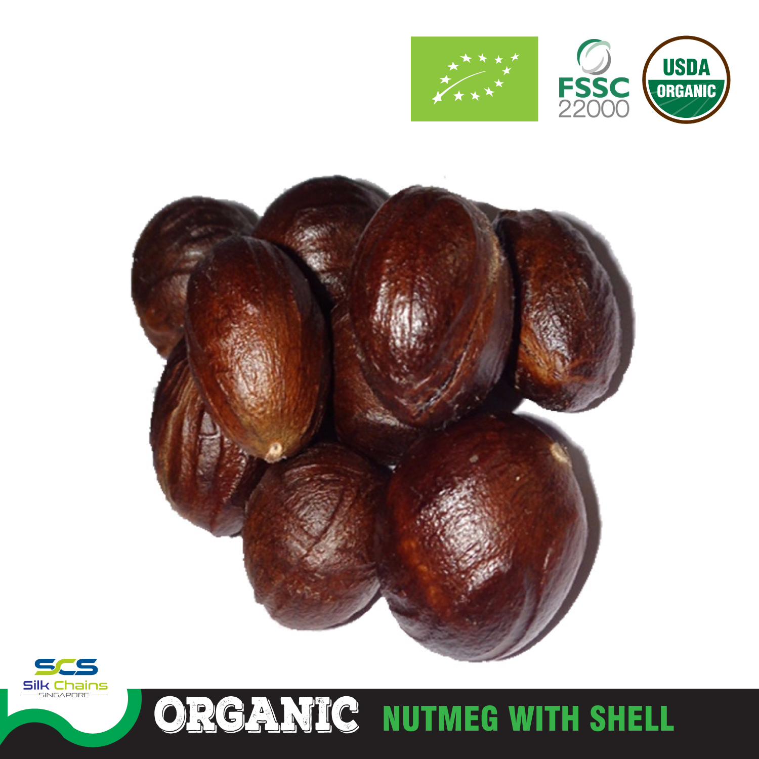 Organic Nutmeg With Shell