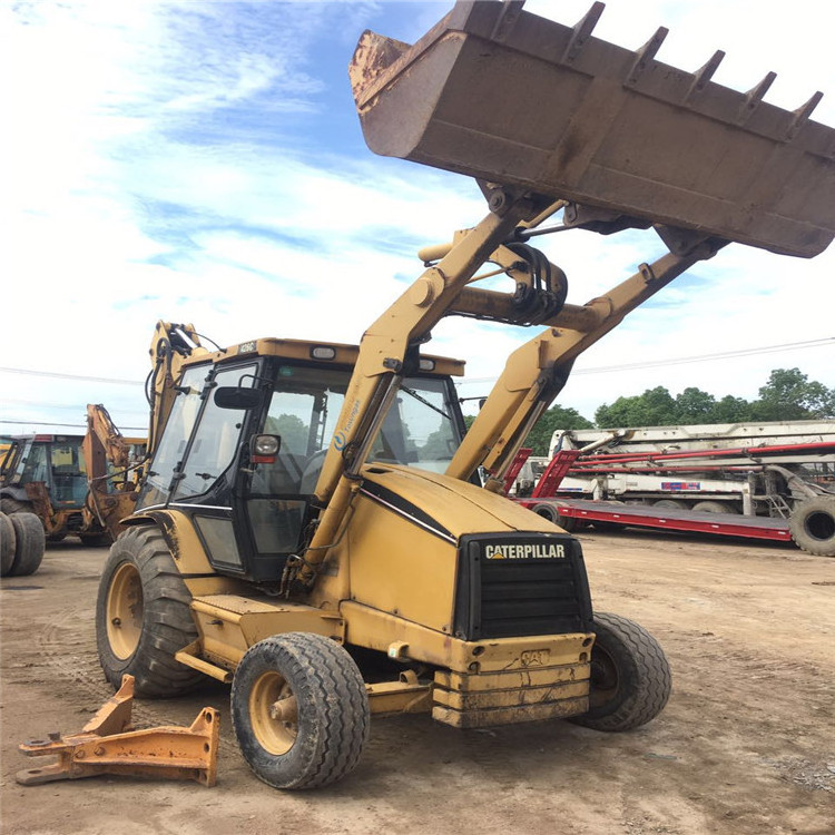 Well-maintained Quality reliable CAT426 used wheel loader towable backhoe in Stock