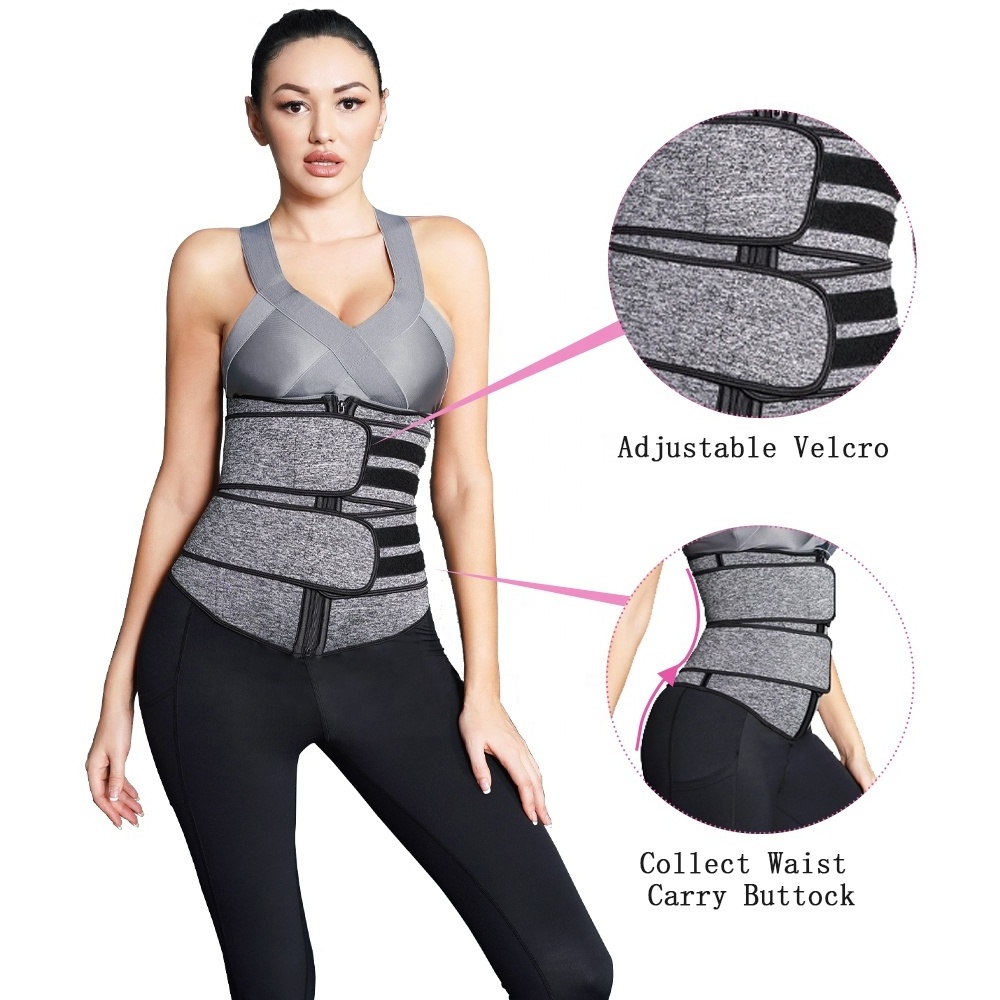 Newly Fashion Customized Women Waist Trainer Faja Colombian Tummy Wrap Slimming Corset