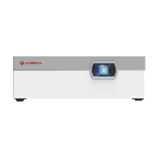 Amoowa P150G High Quality Large Video 16G Emmc 3D Halogram Outdoor Laser Logo LED Commercial Advertising 3D Hologram Projector