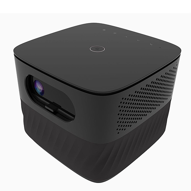 New Arrival T500 Play Auto Keystone Smart Android DLP 3D Full HD Video 4K Short Throw Mini Portable Wireless Bluetooth Projector