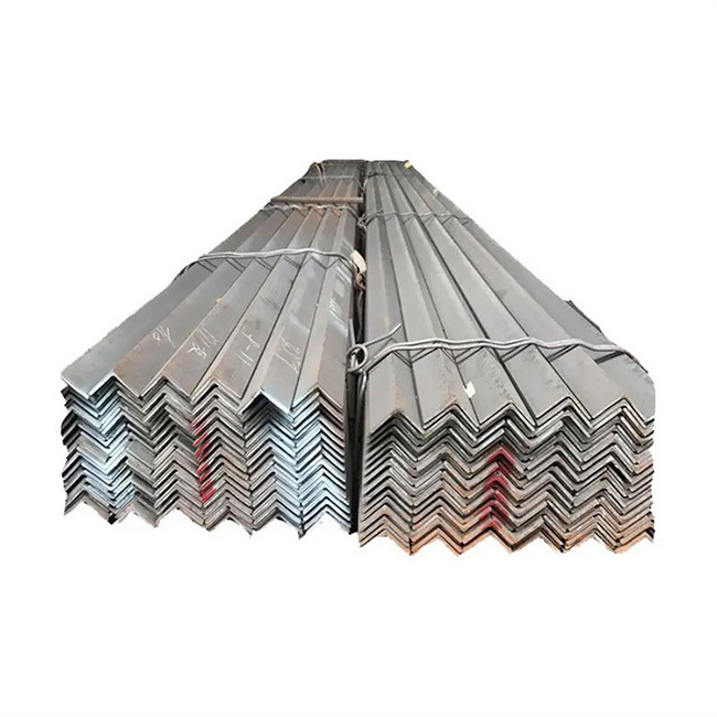 Equal and unequal angle steel hot rolled galvanized steel angel bar 4x4 inch 20ft length standard 100x100x10 steel angle bar