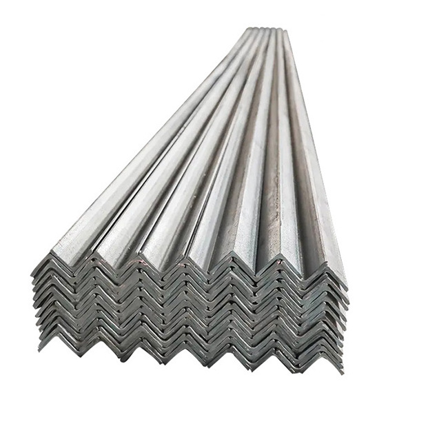 Equal and unequal angle steel hot rolled galvanized steel angel bar 4x4 inch 20ft length standard 100x100x10 steel angle bar