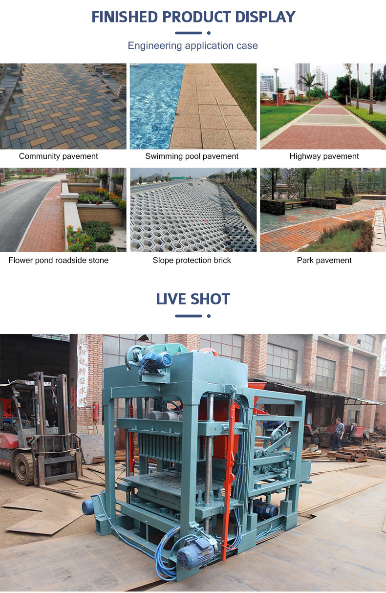 Automatic cement interlock red brick making machine hot selling 4-25 brick machine fired clay mud brick making machines