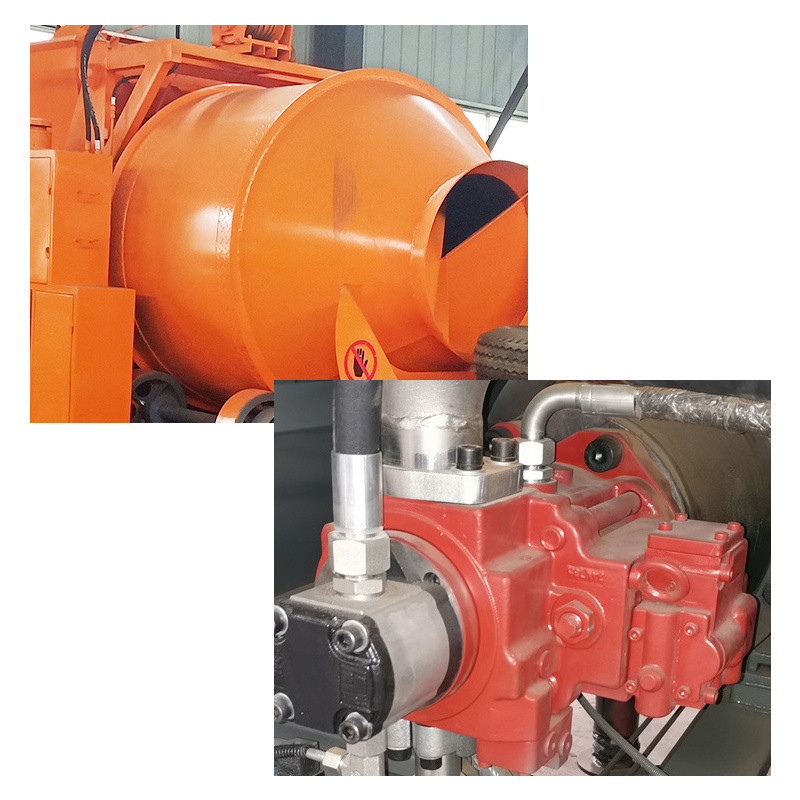 Construction Cement Mixer Machine and Pump Small Hydraulic Concrete Pump and Mixer