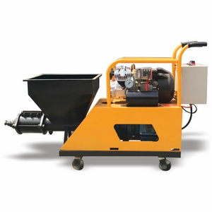 Automatic Wall Screeding Plaster Machine Mini Cement Plaster Machine Portable Plastering Machine for Construction