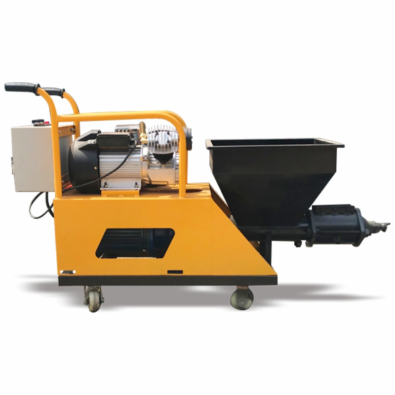 Automatic Wall Screeding Plaster Machine Mini Cement Plaster Machine Portable Plastering Machine for Construction