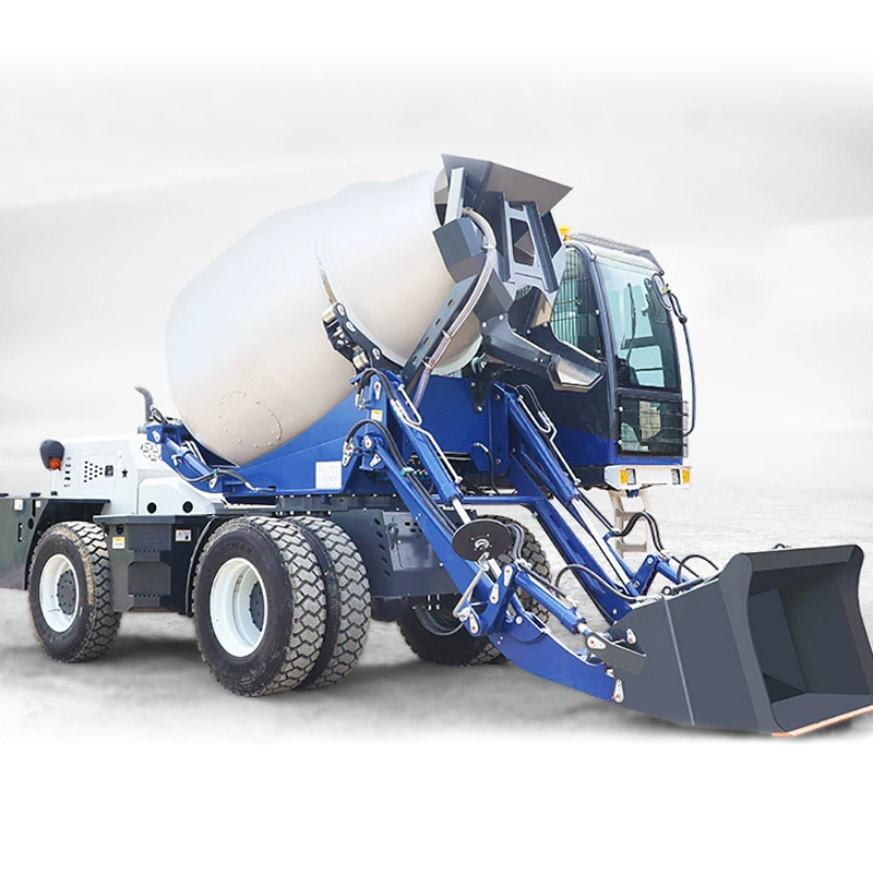 5.5m3 Self Loading Ready Mix Concrete Mixer Truck Price China Used Self Loading Mixer Truck Concrete Pump Machine