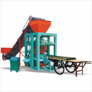 4-26 cement concrete brick block making machine price Interlock Block Molding make machine price