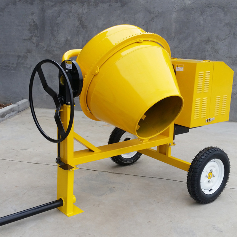 Drum Capacity 350L 4 meter cubic per hour 6HP diesel engine 178F automatic self-loading cement concrete mixer machine