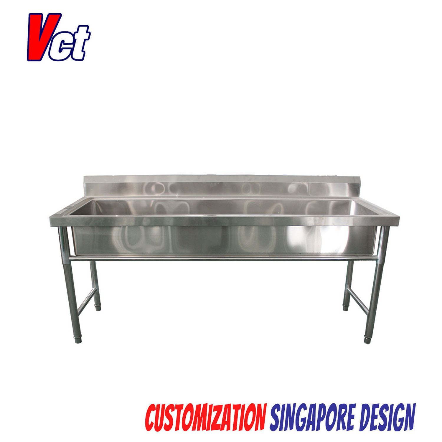 Stainless steel hot sale Large single sink