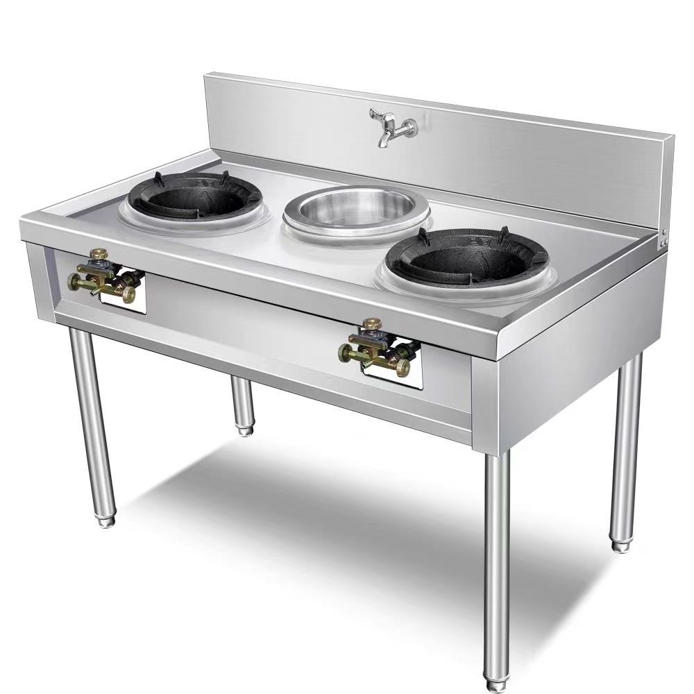 201 Stainless Steel hot sale one burner/two burners/three burners Kwali stovetop Range