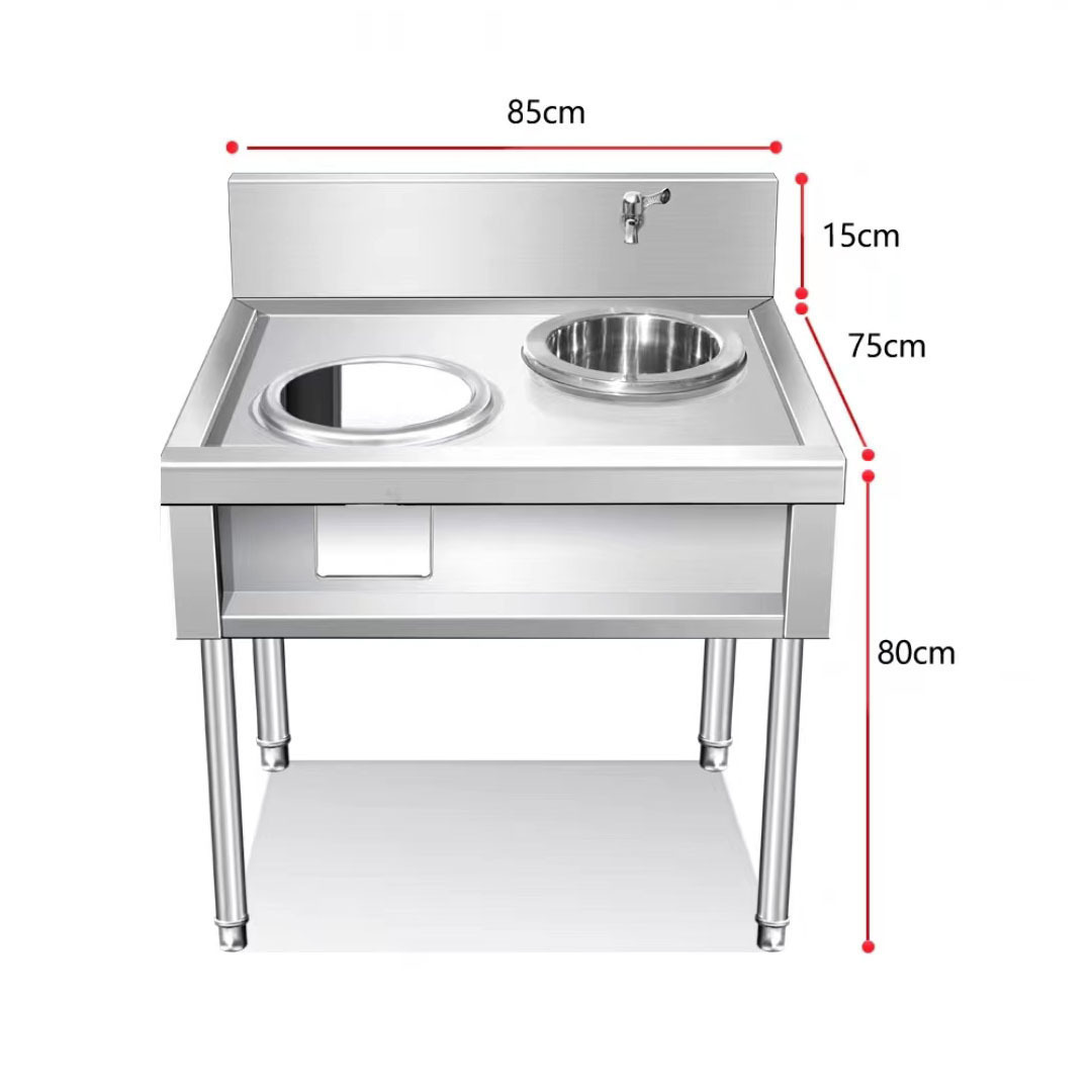 201 Stainless Steel hot sale one burner/two burners/three burners Kwali stovetop Range