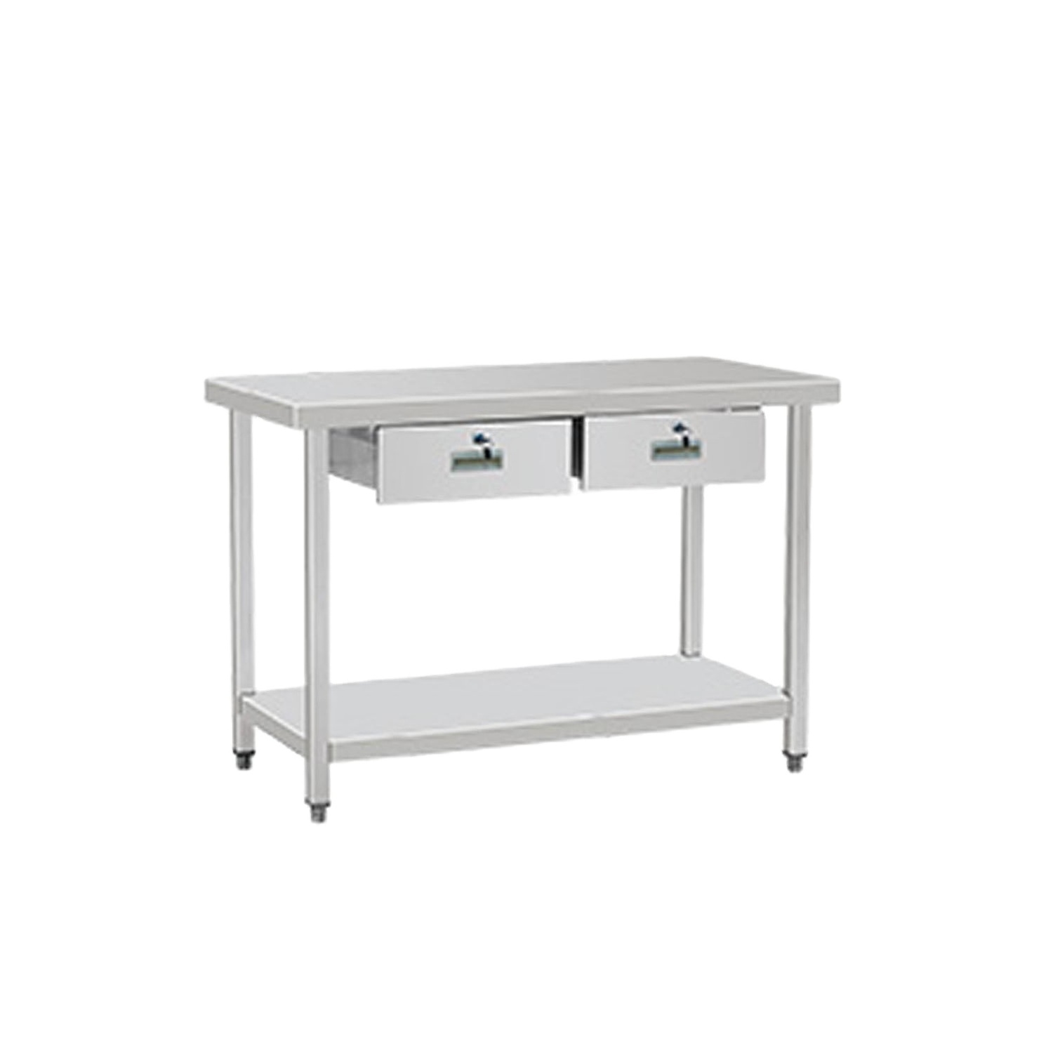 Direct supply from China SUS workbench with drawer cabinet for kitchen