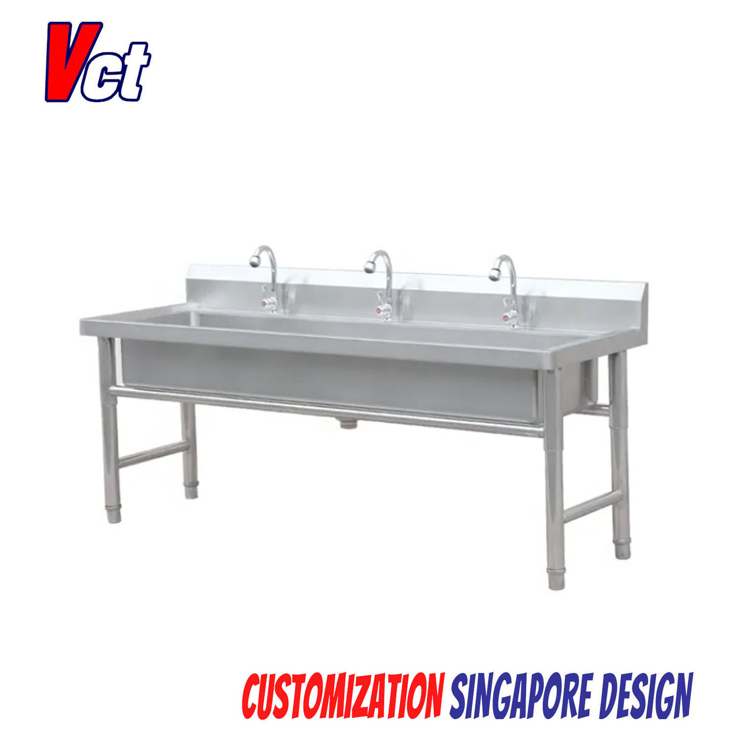 Stainless steel hot sale Large single sink