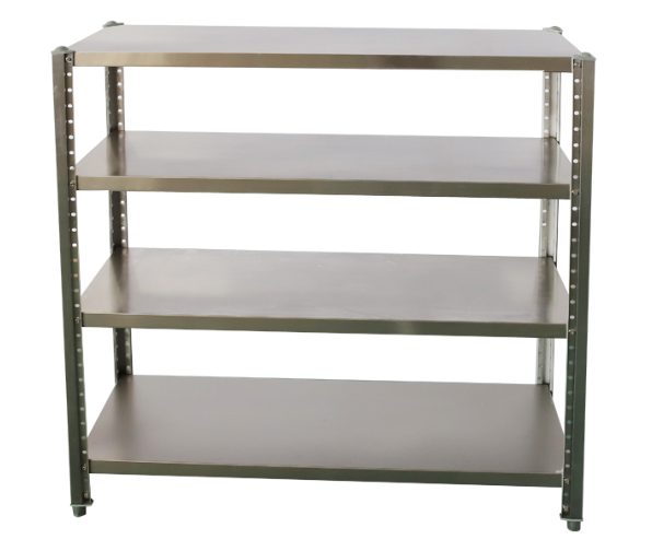 Stainless steel hot sale storage rack with 4 shelves(Adjustable)