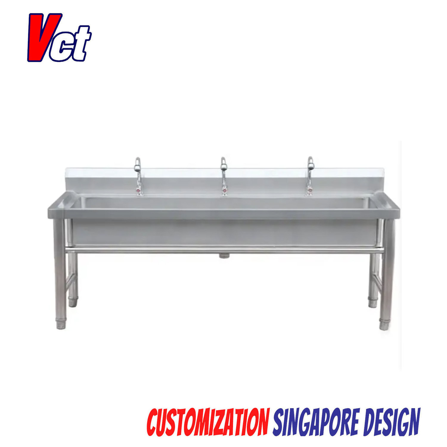 Stainless steel hot sale Large single sink