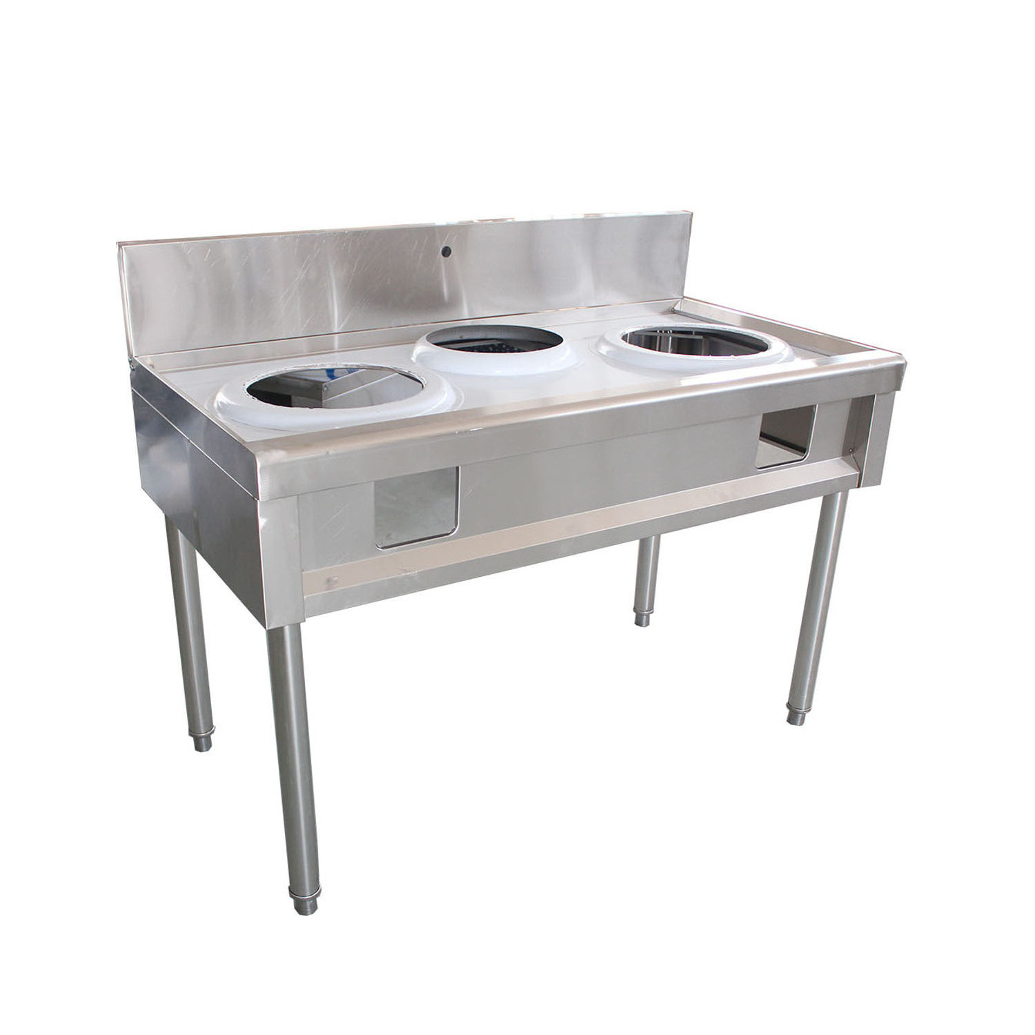 victory kitchen Stainless steel two burners Kwali   Range