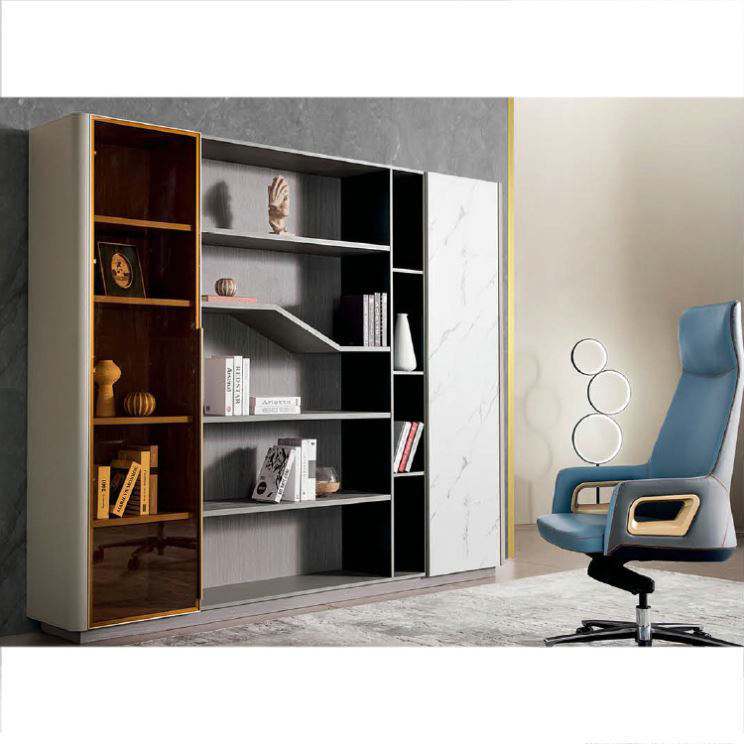 sinonis hot sale modern home office furniture bookcase book cabinet