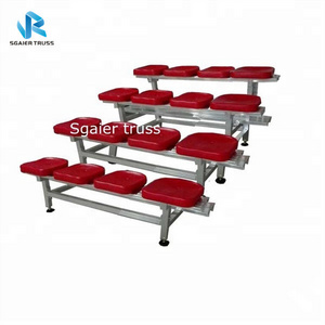 Telescopic & Retractable bleacher seating for Sport Stadium