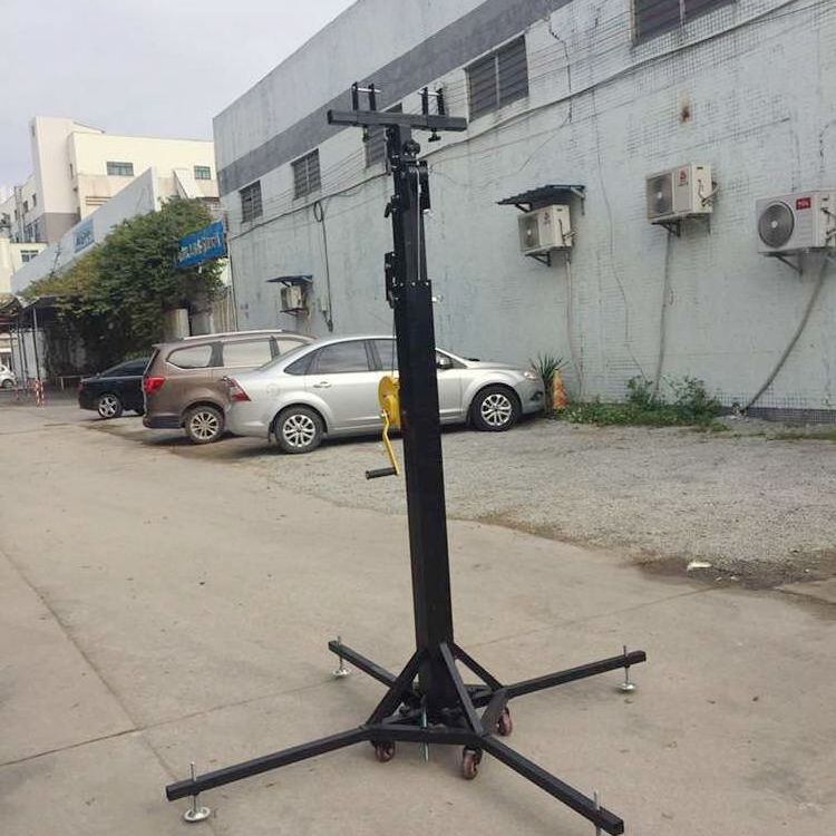 Sgaier  heavy duty 2.1~5.3m crank stand tower metal truss lifting for sale