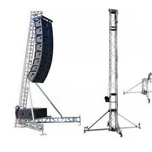 China Aluminum Upright Line Array Speaker Truss Lift Stand