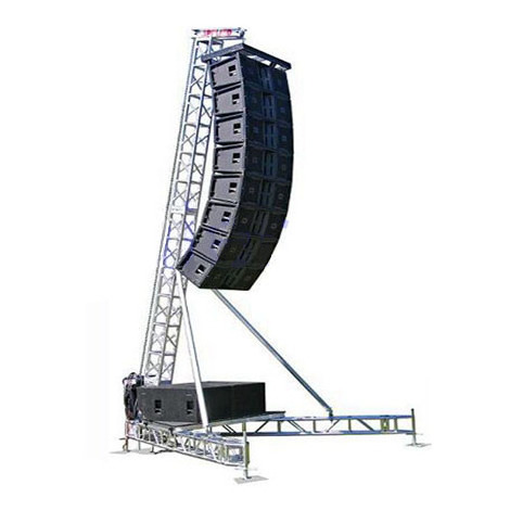 China Aluminum Upright Line Array Speaker Truss Lift Stand