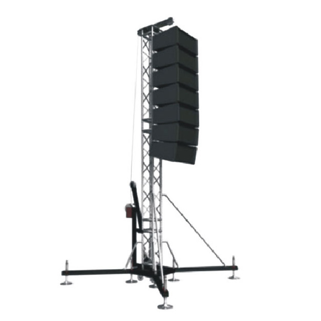 China Aluminum Upright Line Array Speaker Truss Lift Stand