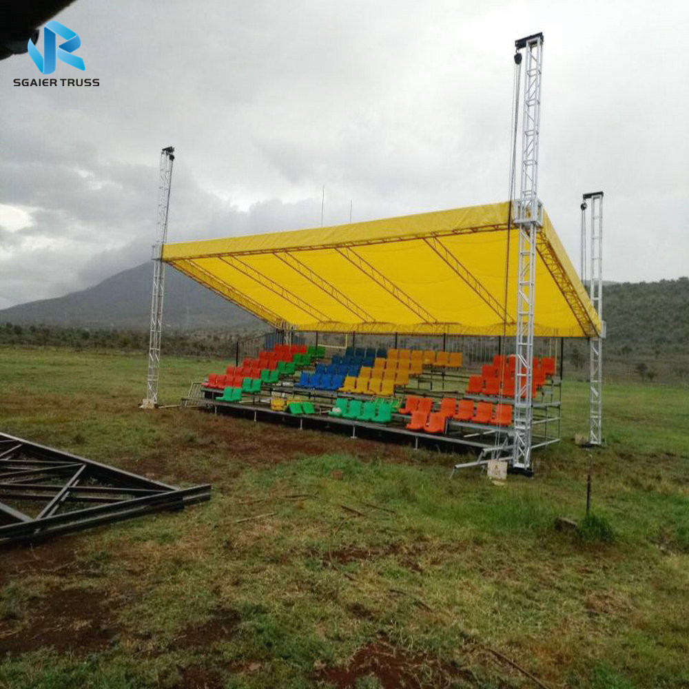 Grandstand used for sports event wood bleachers for sale