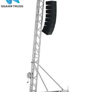 Aluminum Line Array Speaker Tower Truss for Sound System