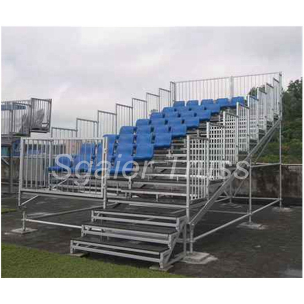 Grandstand used for sports event wood bleachers for sale