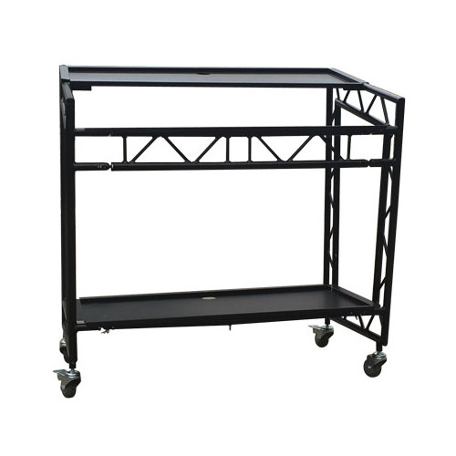 Factory price buy Double folding truss Aluminum Stand Booth DJ event truss Table with lights