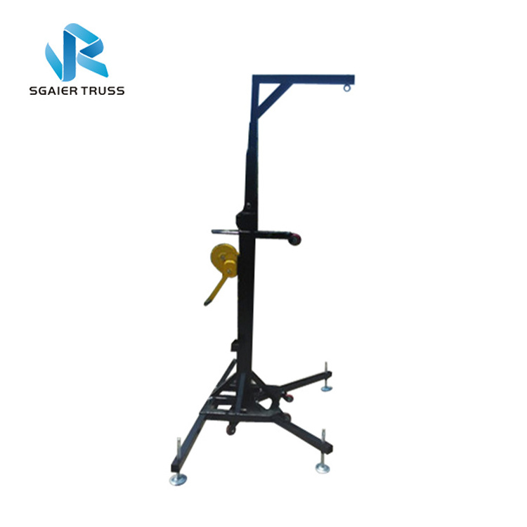 High quality line array speaker stand for events truss crank stand for speaker