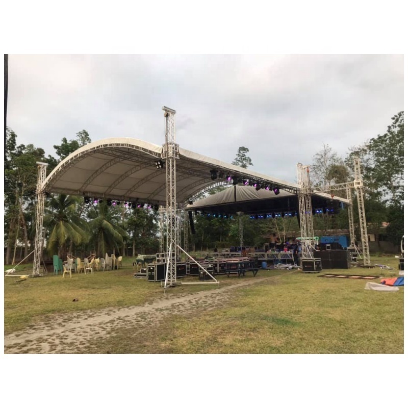 Music Festival Stand Outdoor Truss System Design Lighting Flat Trusses  Indoor Bolt Spigot Truss