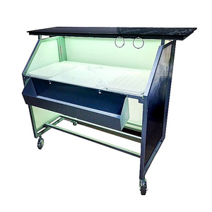 Factory direct sale deep price illuminated mobile bar counter/portable led bar/light bar counter