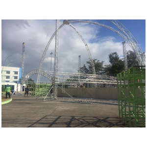 Music Festival Stand Outdoor Truss System Design Lighting Flat Trusses  Indoor Bolt Spigot Truss